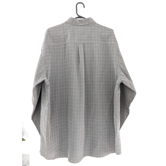 Columbia XCO Men's Gray Checkered Long Sleeve Shirt Size XXL - Picture 7 of 10